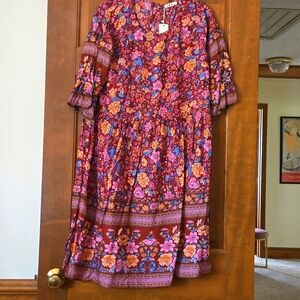 Pull on summer dress